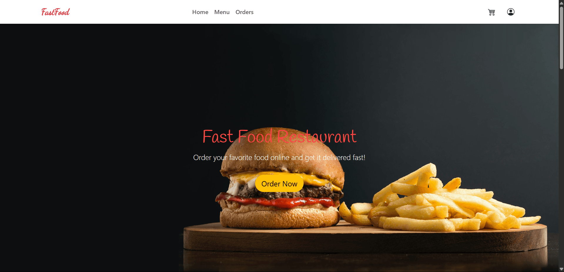 Fast Food Ordering System